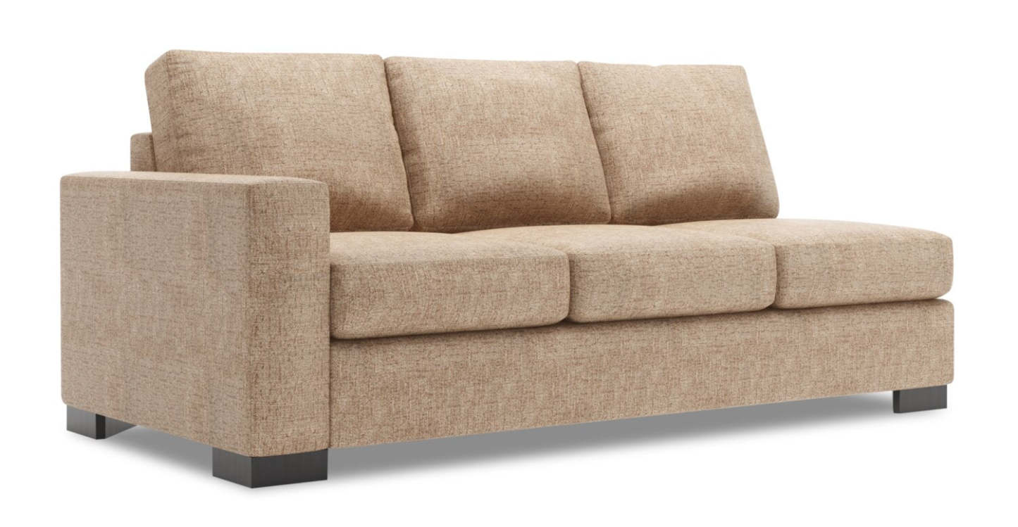 Sofa Lab Track LAF Sofa - Luxury Taupe | Sofa de gauche Track de la collection Sofa Lab - Luxury Taupe | TR132893
