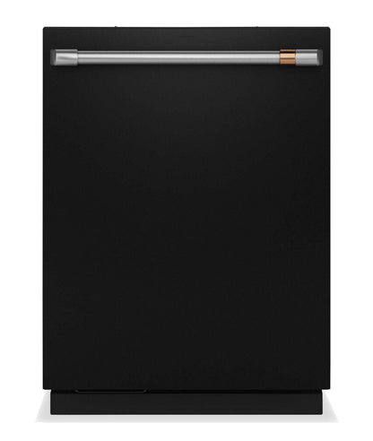 Café 24 39 dBA Lave-vaisselle intelligent avec panier supérieur UltraWash - noir mat - CDT888P3VD1 | Lave-vaisselle intelligent Café de 24 po et de 39 dBA avec panier supérieur UltraWash - noir mat - CDT888P3VD1