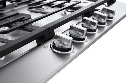 Table de cuisson au gaz LG 30 à 5 éléments - Acier inoxydable anti-taches - CBGJ3023S | Table de cuisson à gaz LG de 30 po à 5 éléments - acier inoxydable résistant aux taches - CBGJ3023S