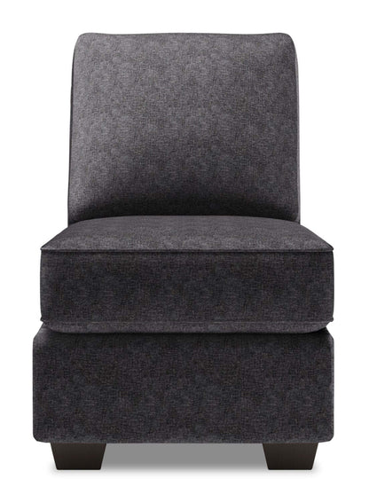 Fauteuil sans accoudoirs Roll de la collection Sofa Lab - Luxury Charcoal | RO452993