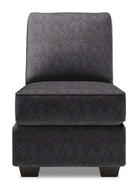 Fauteuil sans accoudoirs Roll de la collection Sofa Lab - Luxury Charcoal | RO452993