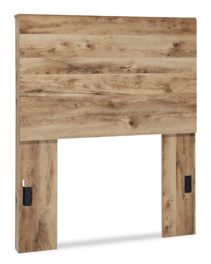 Tête de lit à panneau Derekson pour enfants, naturel - taille simple | Tête de lit à panneau Derekson pour enfants, naturelle - format lit simple