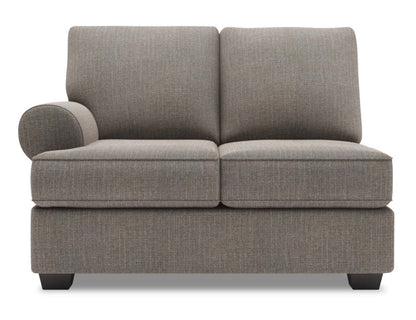 Canapé Lab Roll LAF Causeuse - Luna Smoke | Causeuse de gauche Roll de la collection Sofa Lab - Luna Smoke | RO232391