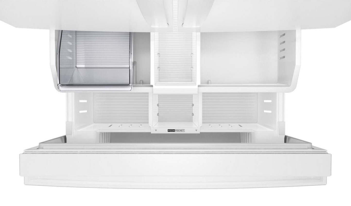 Tourbillon 36 30 Cu. Fort. Réfrigérateur à portes françaises avec machines à glaçons doubles - Blanc - WRFF3736SW | Réfrigérateur Whirlpool de 36 po et de 30 pi3 à portes françaises avec machine à glaçons double - blanc- WRFF3736SW | WRFF373W