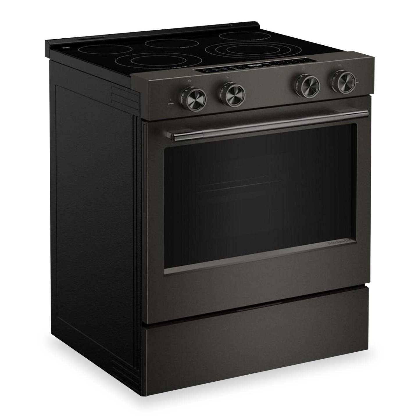 Cuisinière électrique KitchenAid de 30 po et de 5,3 pi³ - minerai noir - YKSES530SBE