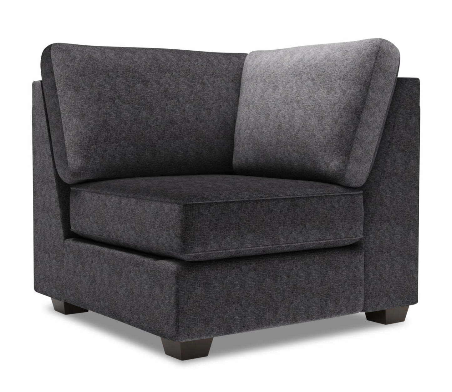 Sofa Lab Roll Square Wedge - Luxury Charcoal | Fauteuil carré en coin Roll de la collection Sofa Lab - Luxury Charcoal | RO882993