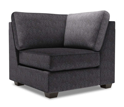 Sofa Lab Roll Square Wedge - Luxury Charcoal | Fauteuil carré en coin Roll de la collection Sofa Lab - Luxury Charcoal | RO882993