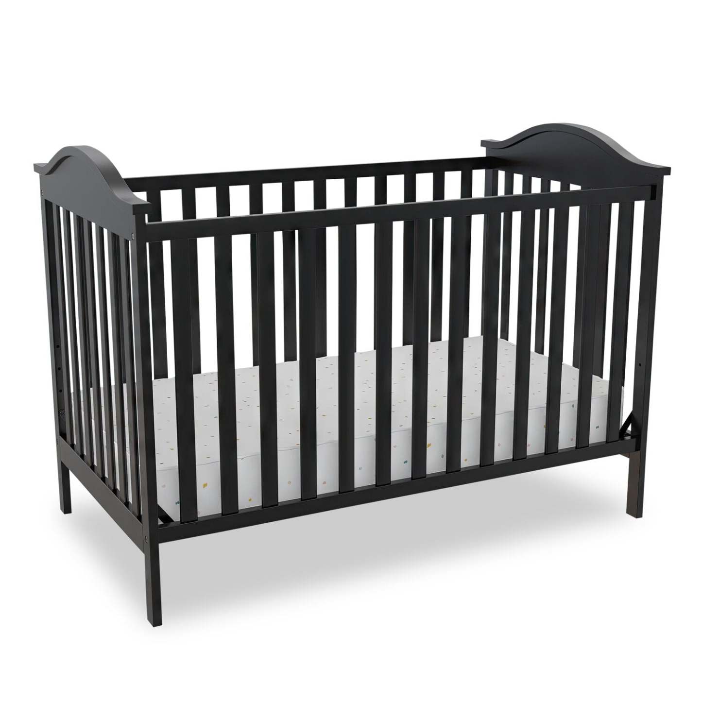 Carter Baby Crib - Black | Lit de bébé Carter de - noir - noir