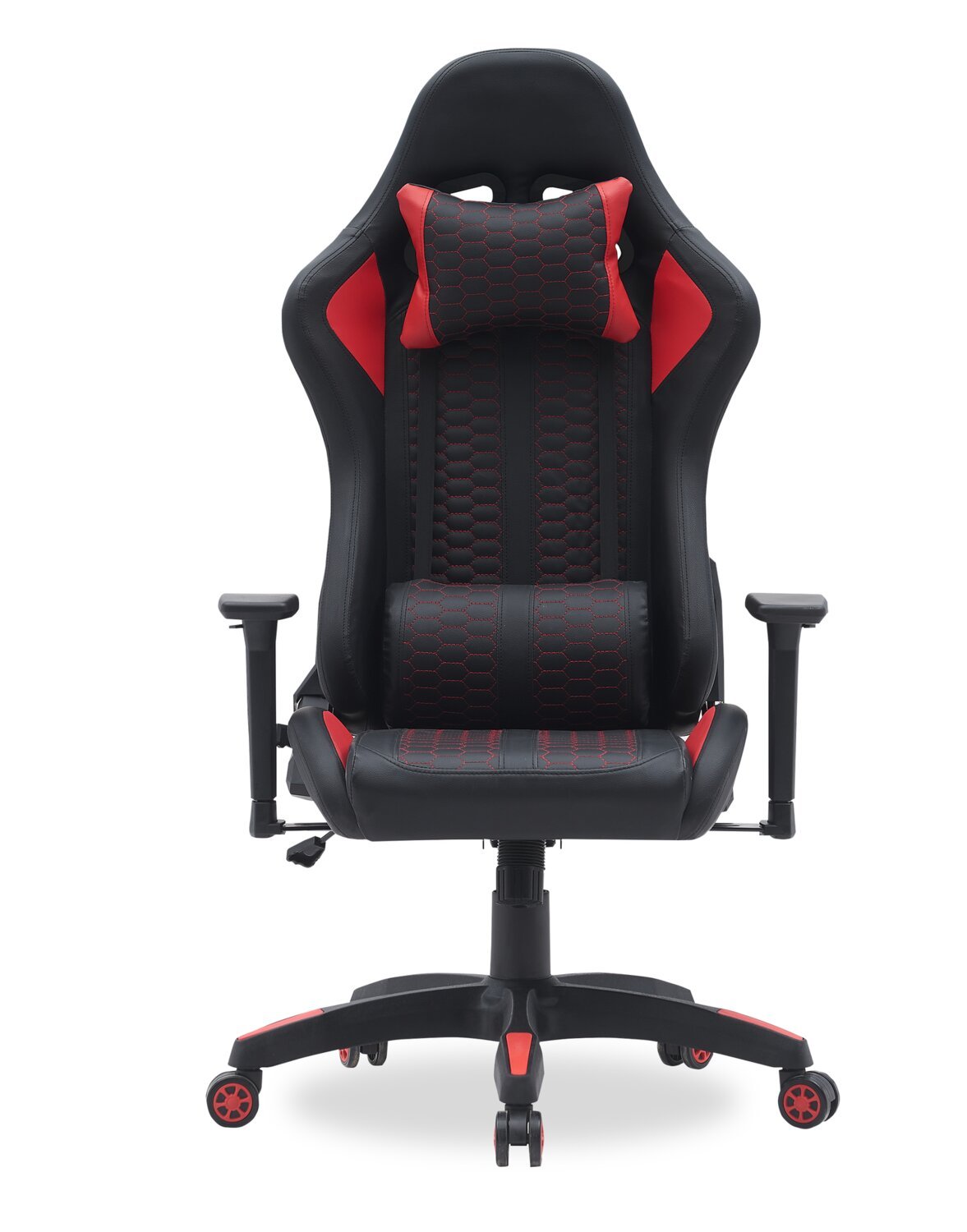Chaise de jeu ergonomique Hawk 27,5" - Noir et rouge | Fauteuil de jeu ergonomique Hawk de 27,5 po - noir et rouge