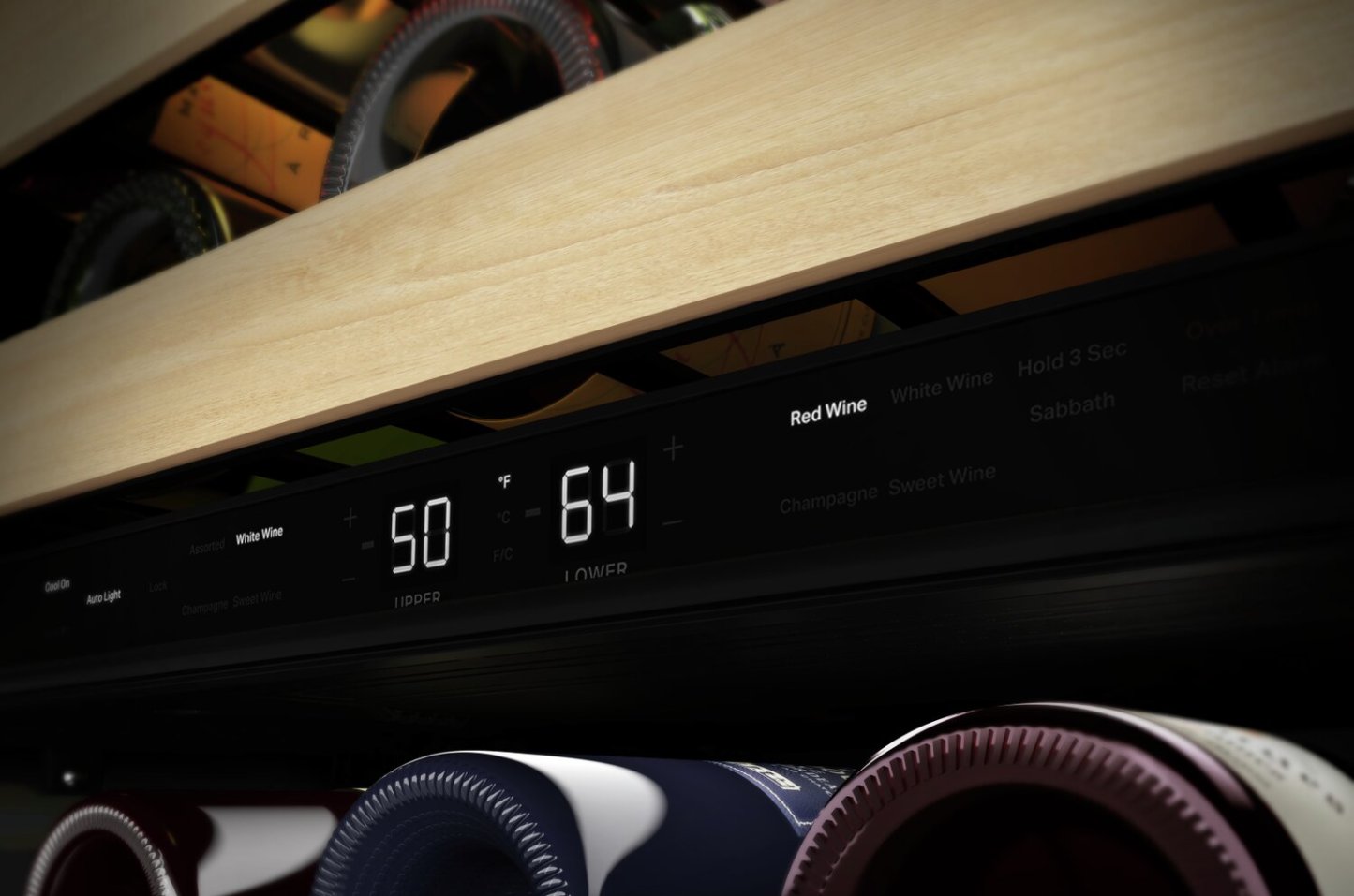 Réfrigérateur à vin KitchenAid de 24 po et de 5 pi³ sous le comptoir - panneau personnalisable - KUWL214KPA | KitchenAid 24 5 Cu. Ft. Undercounter Wine Refrigerator - Panel Ready - KUWL214KPA