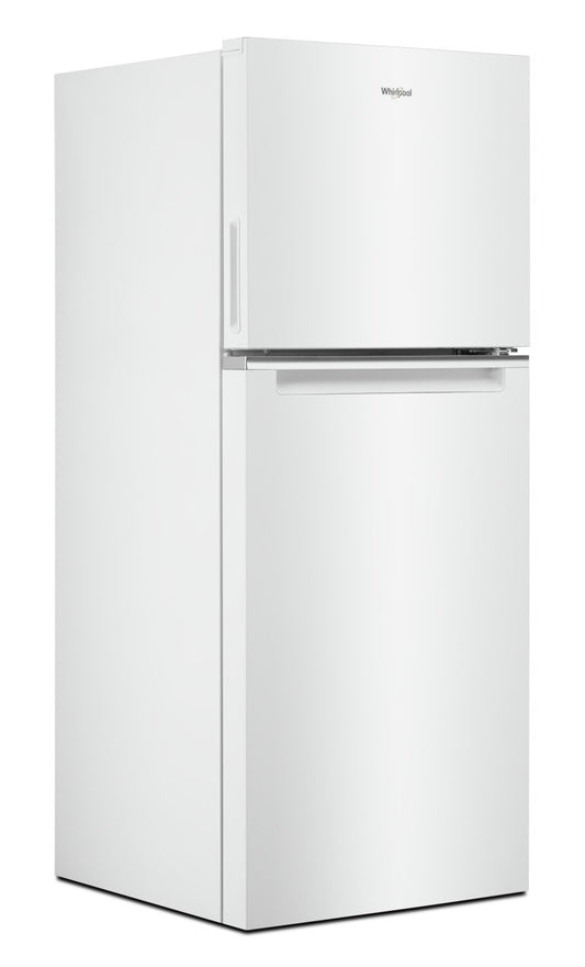 Réfrigérateur Whirlpool de 24 po et de 11,6 pi³ à congélateur supérieur - blanc - WRT112CZJW | Tourbillon 24 11,6 Cu. Fort. Réfrigérateur à congélateur supérieur - Blanc - WRT112CZJW