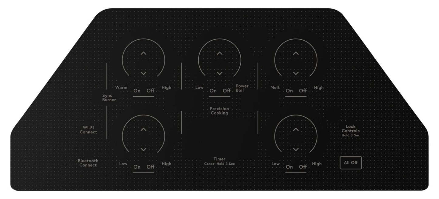 Table de cuisson électrique à 5 éléments Cafe 30 - Inox - CEP90302TSS | Surface de cuisson électrique Café de 30 poêles à 5 éléments - acier inoxydable - CEP90302TSS