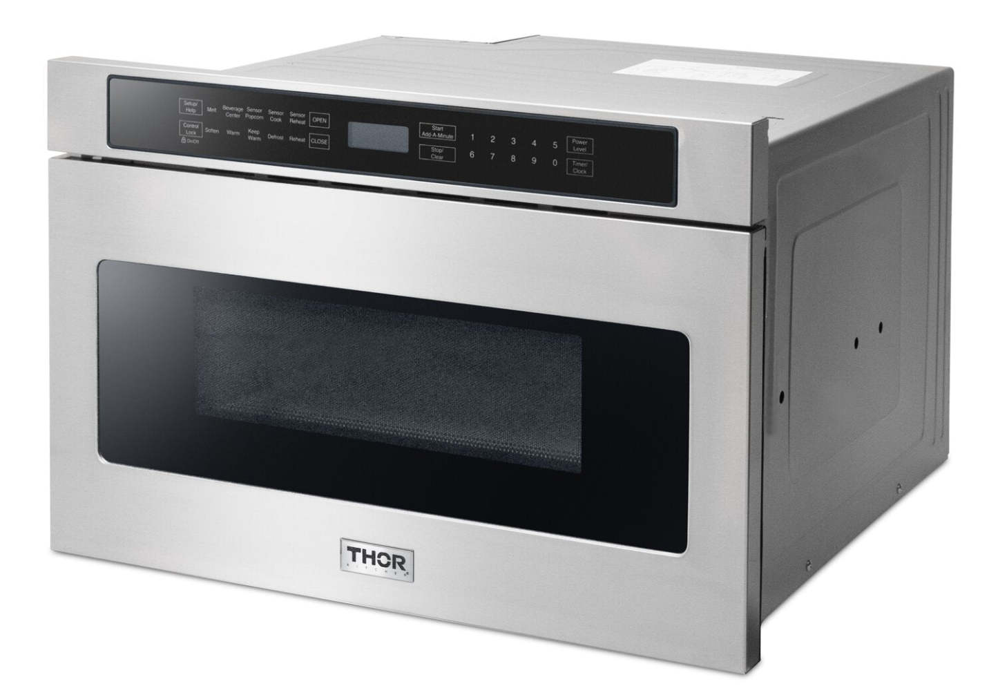 Cuisine Thor 24 1,2 Cu. Fort. Tiroir pour micro-ondes - TMD2401 | Tiroir à micro-ondes Thor Kitchen de 1,2 pi³ – TMD2401 | TMD2401S