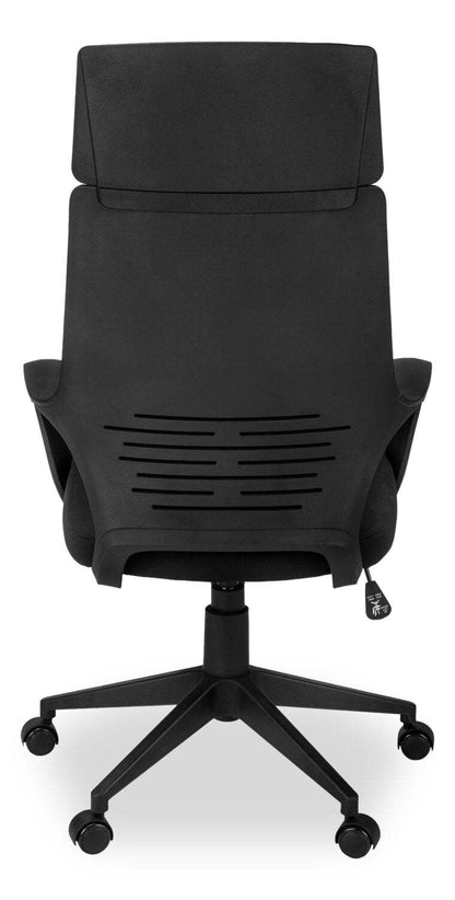 Hayes 25 Executive Office Chair - Noir | Fauteuil président Hayes de 25 po - noir