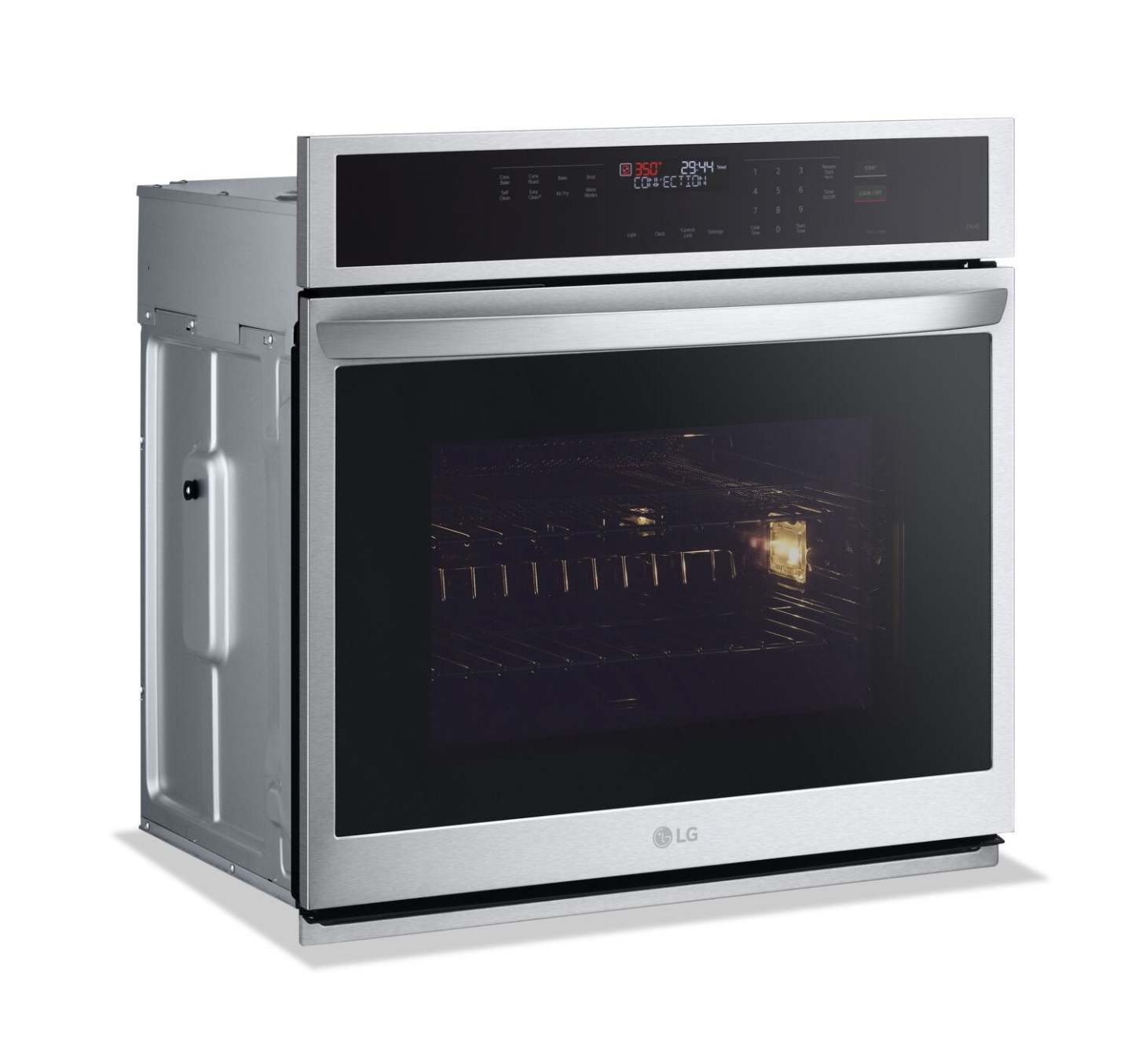 LG 30 4,7 pi³ Four mural électrique avec convection véritable - Acier inoxydable résistant aux traces - WSEP4723… | Four mural électrique LG de 4,7 pi³ et de 30 po avec convection véritable - acier inoxydable résistant aux traces…