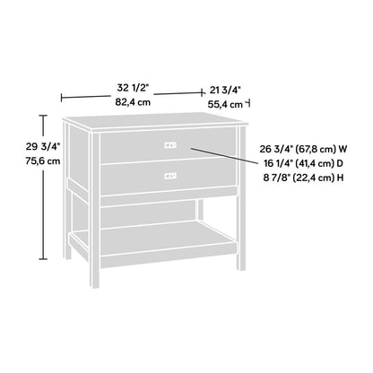 Joana 32.44 Classeur - Soft White|Classeur Joana de 32,44 po - blanc doux