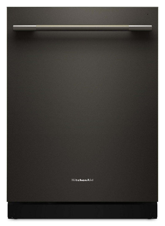 Lave-vaisselle KitchenAid de 24 po et de 41 dBA avec 3e panier à jets - minerai noir - KDTS324SBE