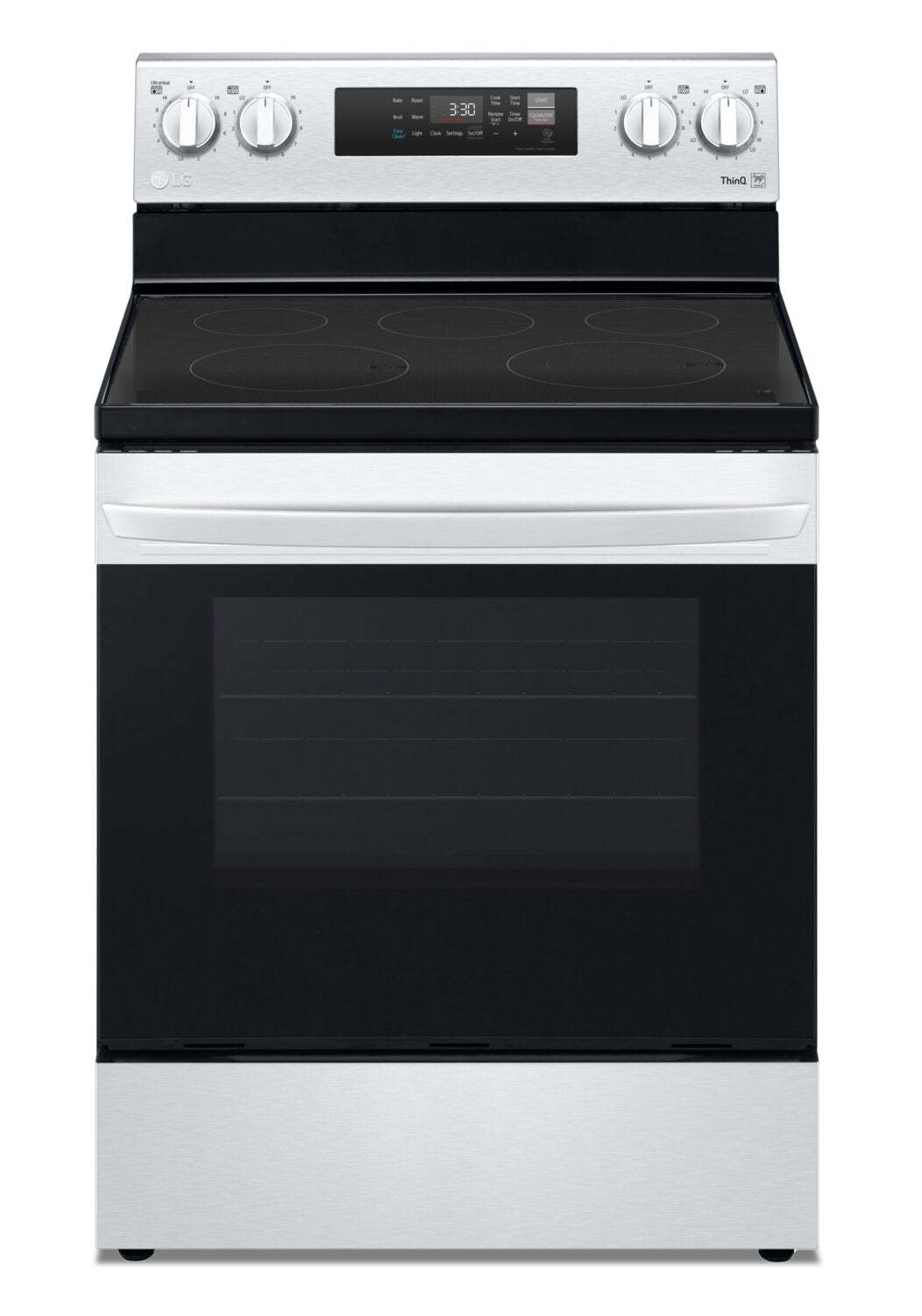 Cuisinière intelligente électrique LG de 6,3 pi³ avec EasyCleanMD - acier inoxydable - LREL6321S | LG 6.3 Cu. Ft. Smart Electric Range with EasyClean® - Stainless Steel - LREL6321S