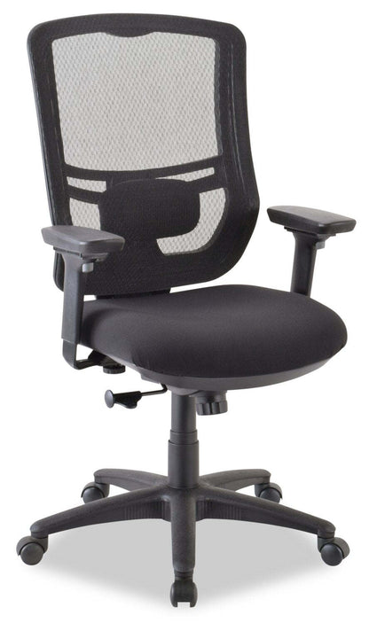 Tempur-Pedic Dante 26.4 Office Chair - Black with Mesh Back|Chaise de bureau Dante de Tempur-Pedic de 26,4 po - noire avec dossier en maille