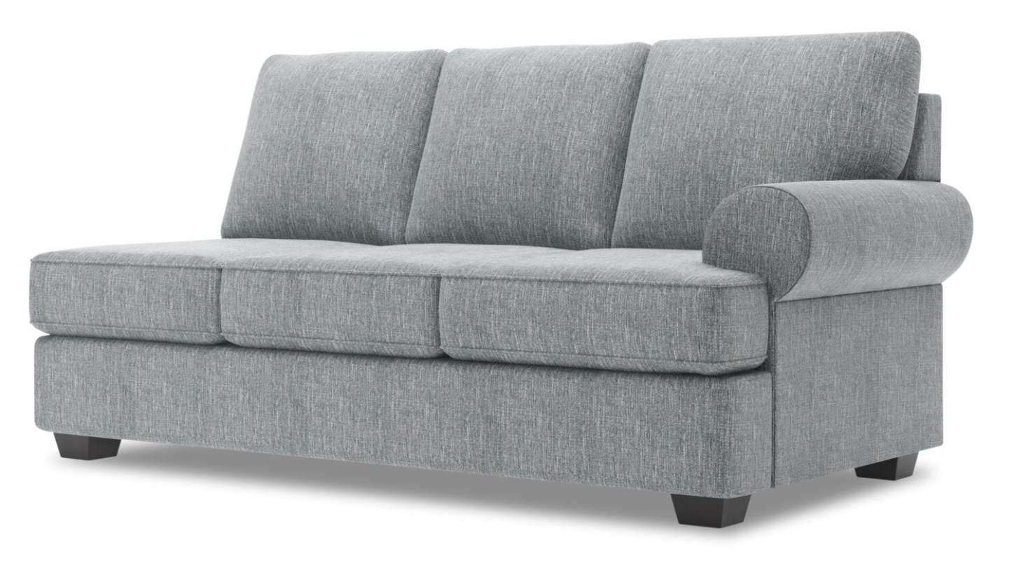 Sofa Lab Roll RAF Sofa Bed - Luna Pewter | Canapé-lit de droite Roll de la collection Sofa Lab - Luna Pewter | RO622291