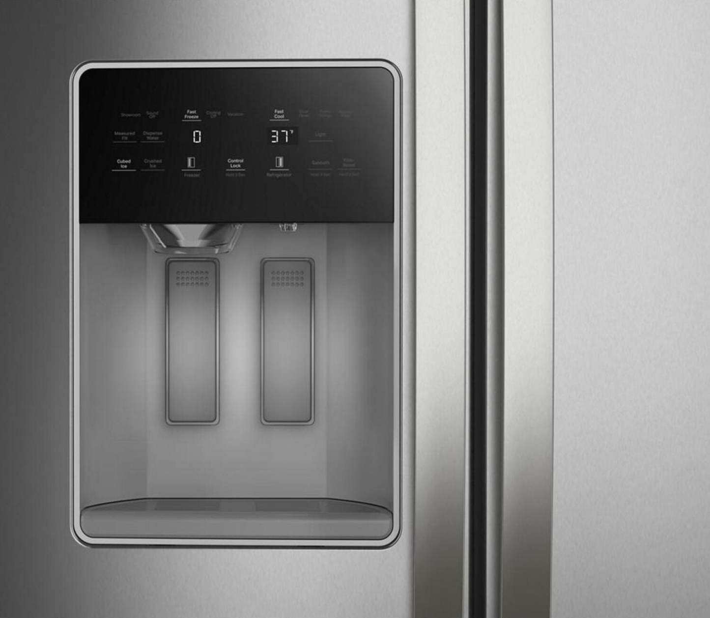 Réfrigérateur Whirlpool de 36 po et de 21 pi³ à compartiments juxtaposés - acier inoxydable résistant aux traces de doigts - WRSC5536RZ | Whirlpool 36 21 Cu. Ft. Side-by-Side Refrigerator - Fingerprint-Resistant Stainless - WRSC5536RZ