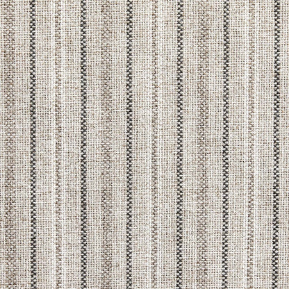 Calgary 32 Storage Fabric Ottoman - Grey Rayé|Pouf de rangement Calgary de 32 po en tissu - rayé gris