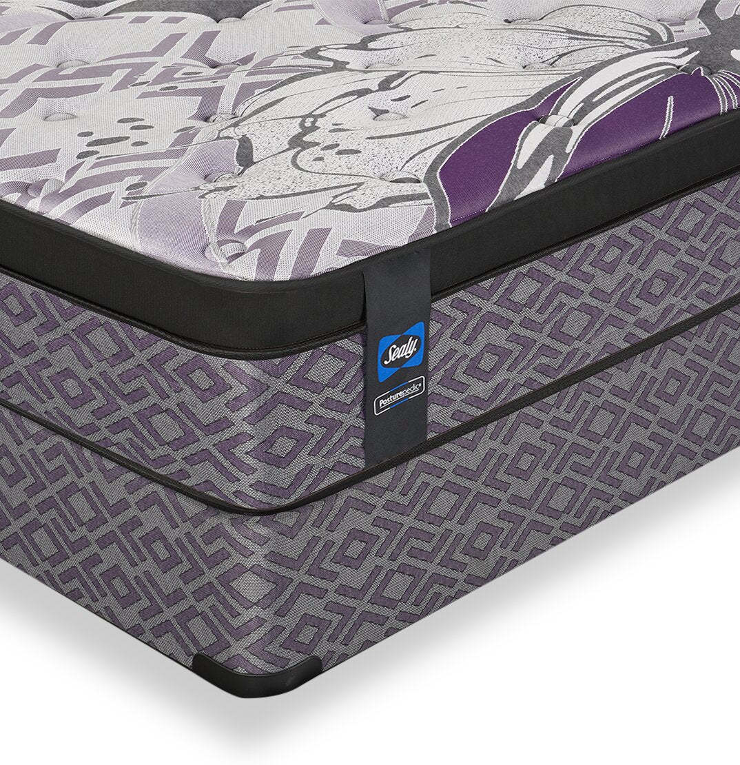 Ensemble de matelas à euro-plateau Sealy Posturepedic® Bloomfield 2.0 pour grand lit | Ensemble Matelas à Euro-plateau Bloomfield 2.0 PosturepedicMD de Sealy pour grand lit | BLMFL2QP
