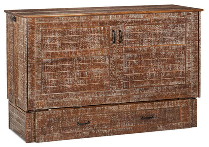 Parker Cabinet Bed - Brown | Armoire-lit Parker - brun