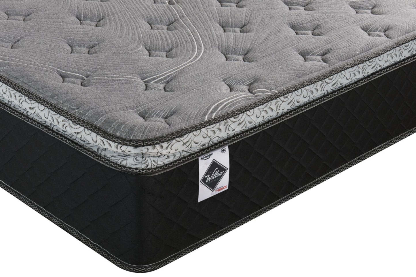 Matelas dans une boîte à plateau-coussin Springwall Sauge | Matelas dans une boîte à plateau-coussin Sage de Springwall pour lit double