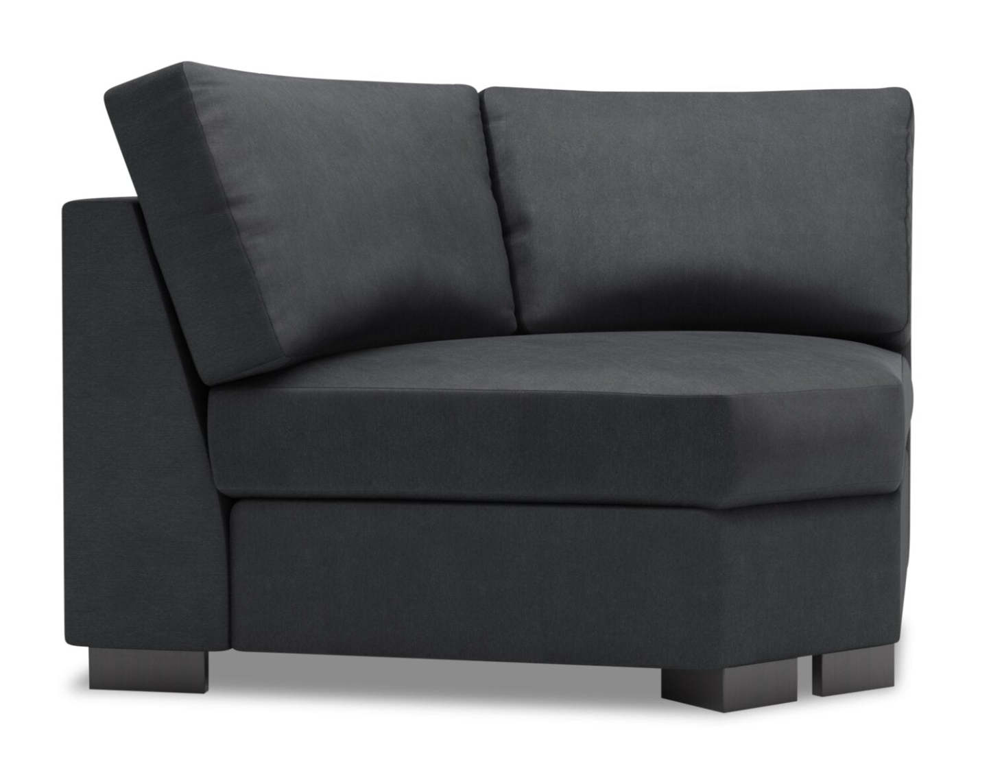 Sofa Lab Track Coin Courbé - Pax Pepper | Fauteuil courbé en coin Track de la collection Sofa Lab - Pax Pepper | TR842949