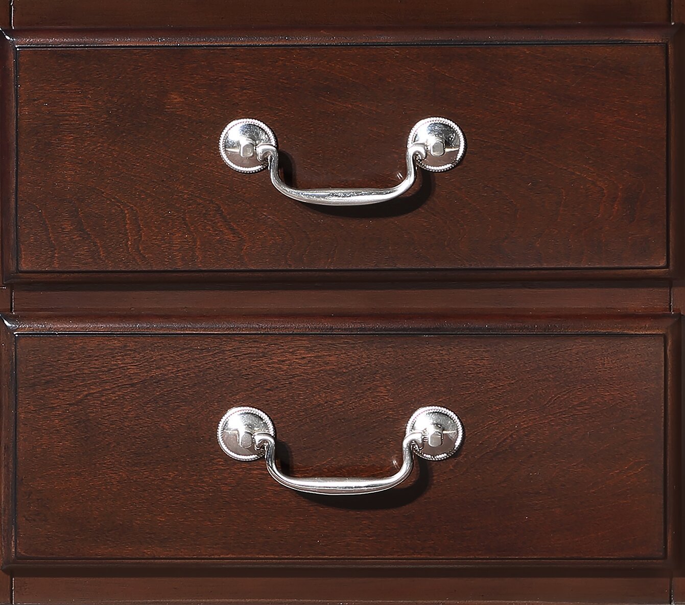 Table de chevet à 2 tiroirs Marco, 21 L x 24 H - Brun Cerise | Table de nuit Marco de 21 po (l) x 24 po (H) à 2 tiroirs - brun cerisier