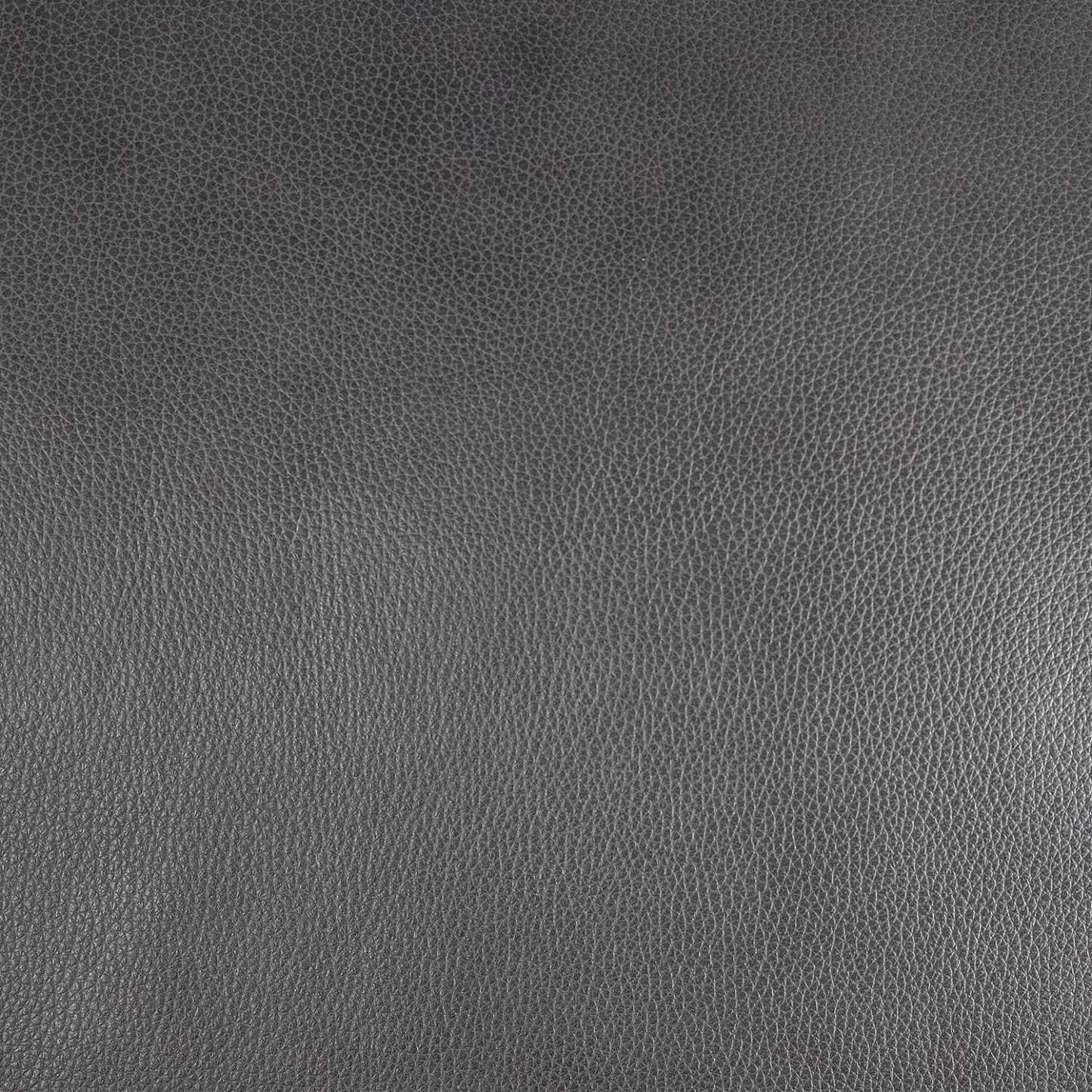 Chateau d'Ax Vita 87 canapé en cuir 100 % véritable avec coutures à motif de diamant et pattes en bois - gris anthracite | Canapé Vita de Château d'Ax de 87 po en cuir 100 % véritable avec coutures à motif de diamant et pattes en bois - gris anthracite