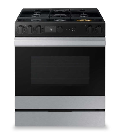 Cuisinière intelligente à gaz encastrée Samsung de 6 pi³ avec caméra de four - acier inoxydable - NSG6DG8700SRAA