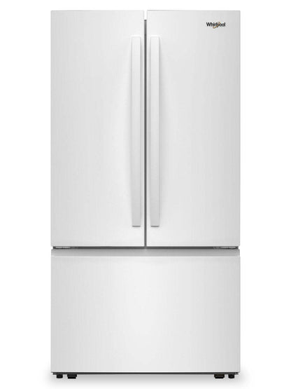 Tourbillon 36 30,5 Cu. Fort. Réfrigérateur à portes françaises avec distributeur d'eau intérieur - Blanc - WRFF3336SW | Réfrigérateur Whirlpool de 36 po et de 30,5 pi³ à portes françaises avec distributeur d'eau interne - blanc - WRFF3336SW | WRFF333W