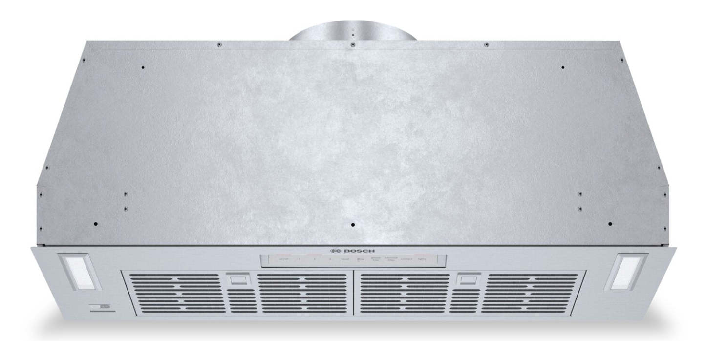 Insert de hotte personnalisé intelligent Bosch série 800 36 - HUI86553UC | Module de hotte intelligente personnalisable Bosch de série 800 de 36 po - HUI86553UC | HUI86553