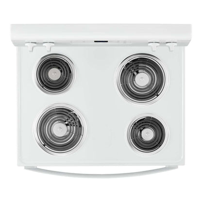 Cuisinière électrique Whirlpool de 4,8 pi³ - blanche - YWFC150M0JW | Bain à remous 4,8 Cu. Fort. Cuisinière électrique - Blanc - YWFC150M0JW