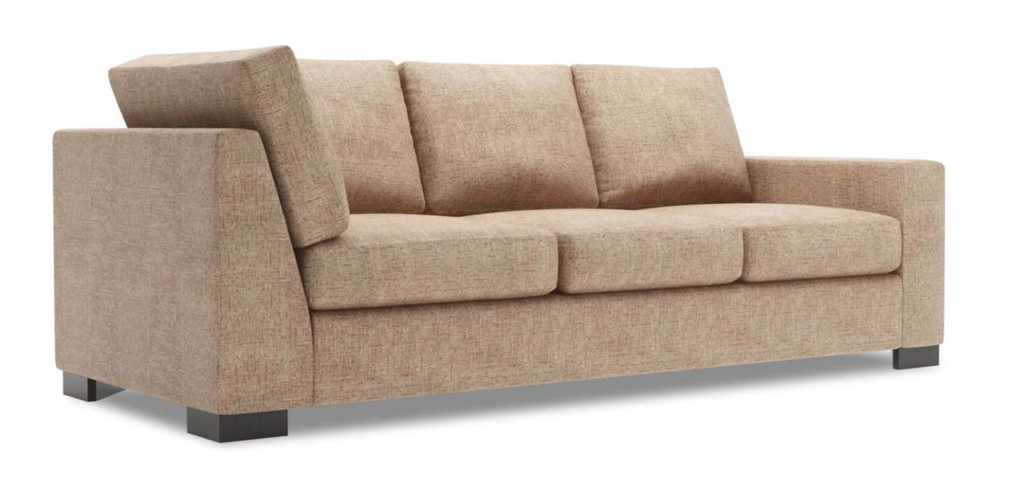 Sofa Lab Track RAF Canapé Retour - Luxe Taupe | Canapé de droite pour rallonge Track de la collection Sofa Lab - Luxe Taupe | TR162893