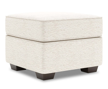 Fabriqué au Canada Canapé personnalisable Lab Roll 24 en tissu chenille - Beige sable de luxe | Pouf Roll de Sofa Lab de 24 po fabriqué au Canada en tissu chenille - beige Luxury Sand | RO803093