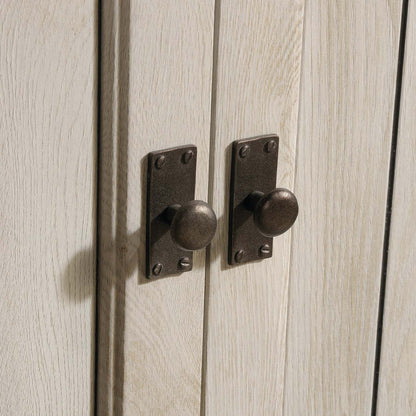 Costa 31.3 Accent Storage Cabinet - Chalked Chestnut|Armoire de rangement décoratif Costa de 31,3 po - marron blanc