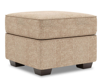 Fabriqué au Canada Canapé personnalisable Lab Roll 24 en tissu chenille - Taupe de luxe | Pouf Roll de Sofa Lab de 24 po fabriqué au Canada en tissu chenille - taupe Luxury Taupe | RO802893
