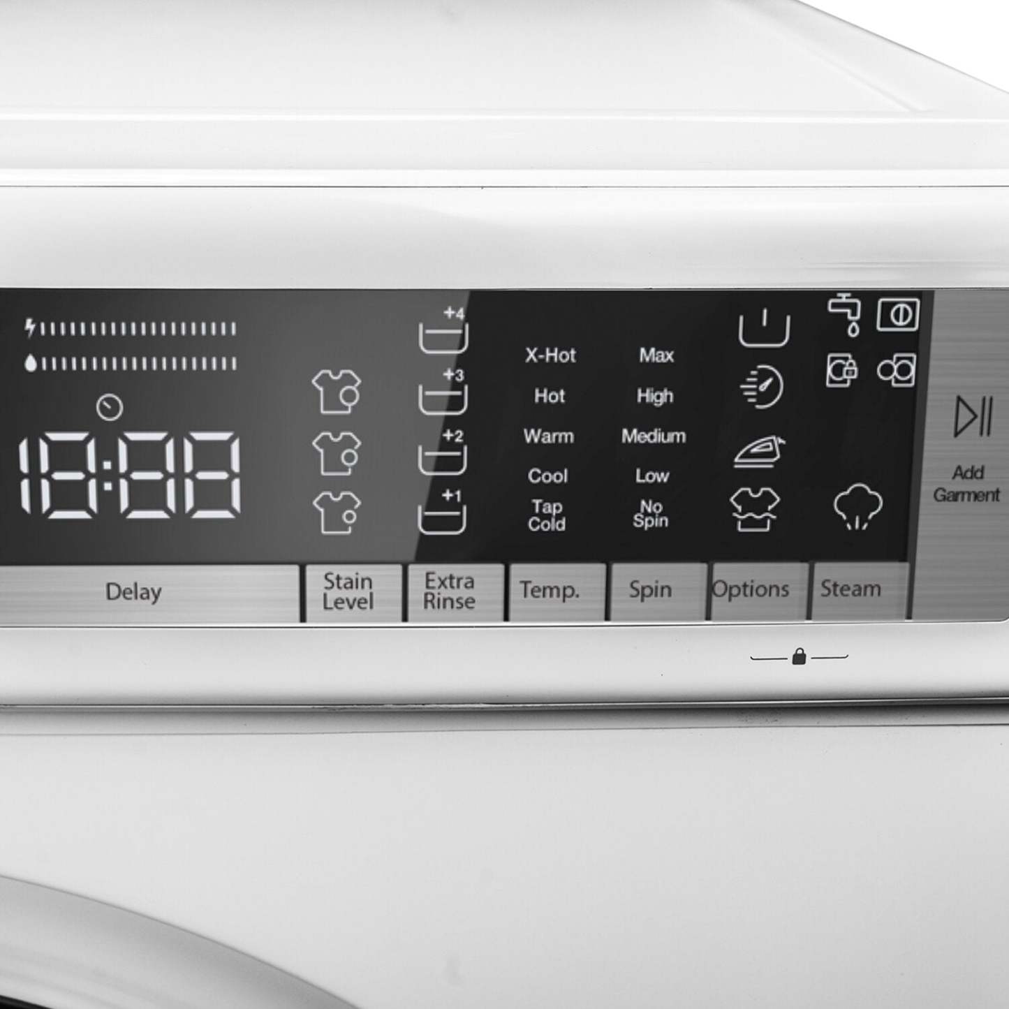 Danby 24 2,2 pi³ Laveuse à chargement frontal compacte et superposable avec vapeur - blanche - DWM022D3WDB | Laveuse à chargement frontal compacte et superposable Danby de 2,2 pi³ et de 24 po avec vapeur - blanche - DWM022D3WDB | DWM022DB