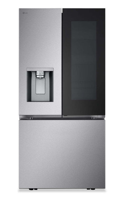 Réfrigérateur intelligent LG de 24,5 pi3 et de 33 po à portes françaises avec InstaViewMD - LF25S6560S | LG 33 24,5 Cu. Réfrigérateur intelligent à portes françaises avec InstaView® - LF25S6560S