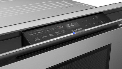 Sharp 24 1.2 Cu. Ft. Built-In Smart Microwave Drawer Oven - Stainless Steel - SMD2479KC | Tiroir four à micro-ondes intelligent encastré Sharp de 1,2 pi³ et de 24 po - acier inoxydable - SMD2479KC | SMD2479C