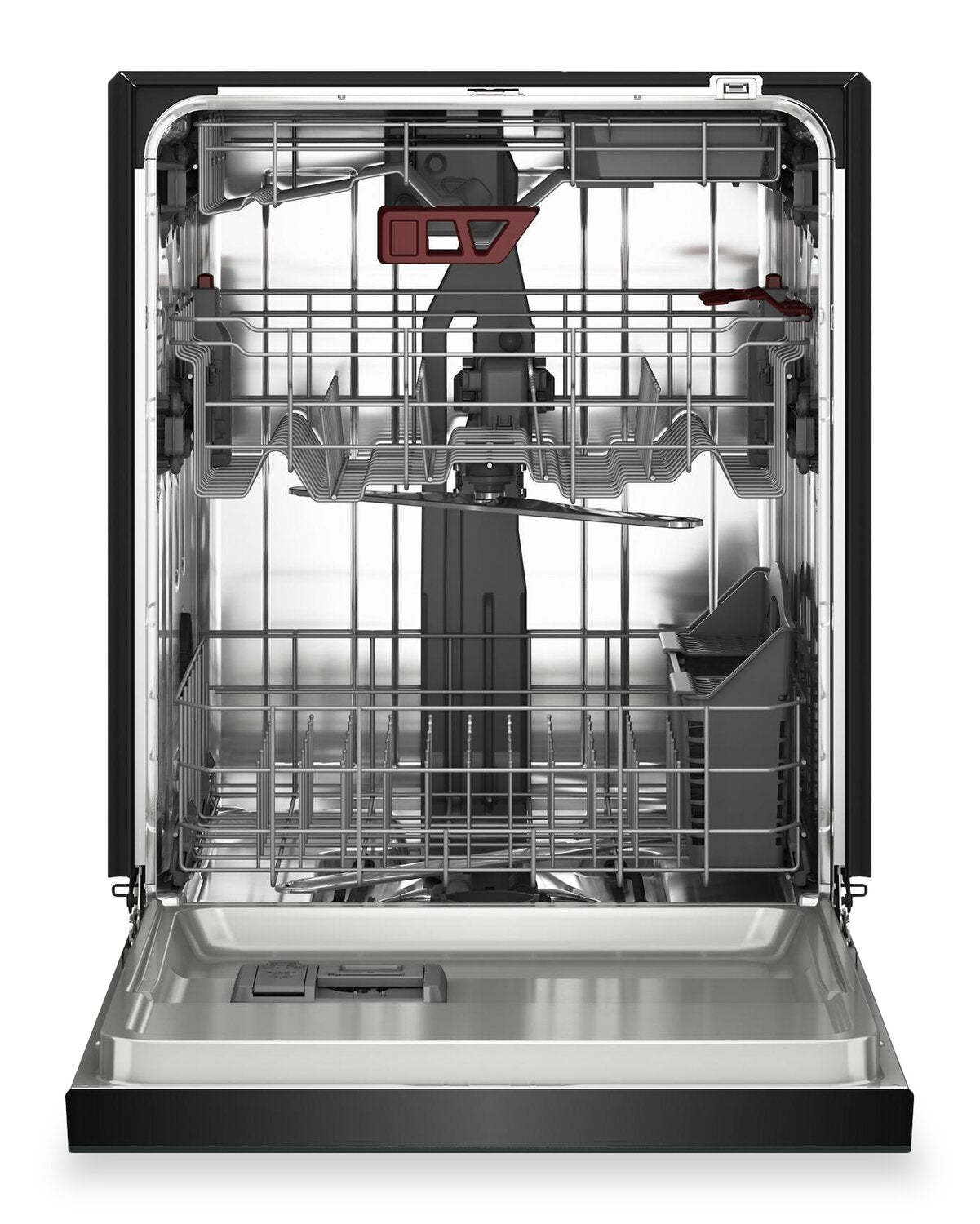 Lave-vaisselle KitchenAid de 24 po et de 41 dBA avec 3e panier à jets - minerai noir - KDFS324SBE