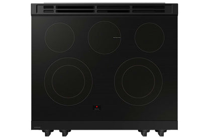 Cuisinière intelligente électrique encastrée Samsung de 6,3 pi³ avec commande vocale - acier inoxydable - NSE6DG8100…