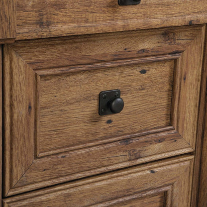 Bureau Palladia de 53,15 po à 3 tiroirs - chêne antique