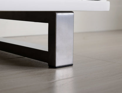 Ignatius 64 Meuble TV avec foyer électrique moderne avec rangement et gestion des câbles pour téléviseurs jusqu'à 70- |Meuble pour téléviseur moderne Ignatius de 64 po avec foyer électrique, rangement et système de gestion