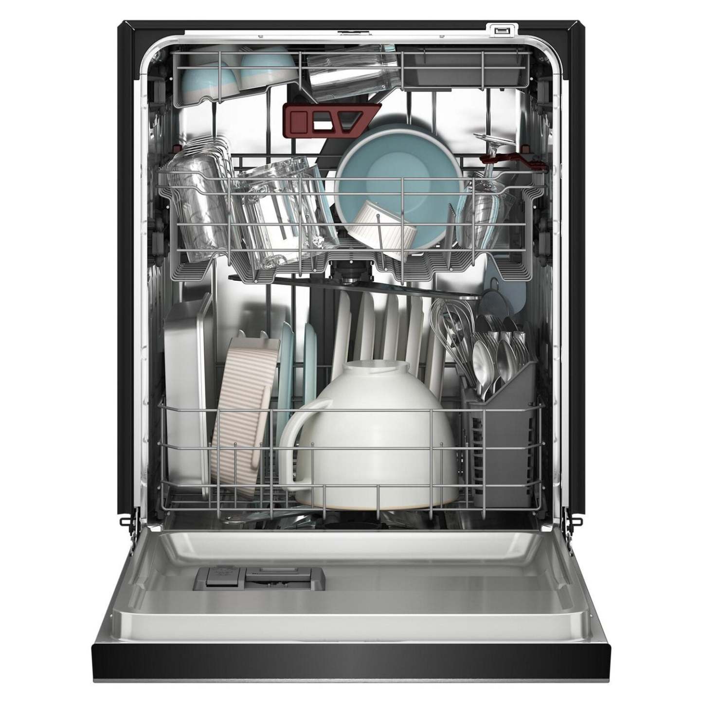 Lave-vaisselle KitchenAid de 24 po et de 41 dBA avec 3e panier à jets - minerai noir - KDFS324SBE