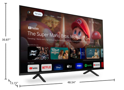 SONY 55 Bravia 3 LED 4K UHD Smart Google TV (K55S30) - Modèle 2024 | Téléviseur intelligent DEL SONY Bravia 3 UHD 4K de 55 po avec Google TVMC (K55S30) - modèle 2024