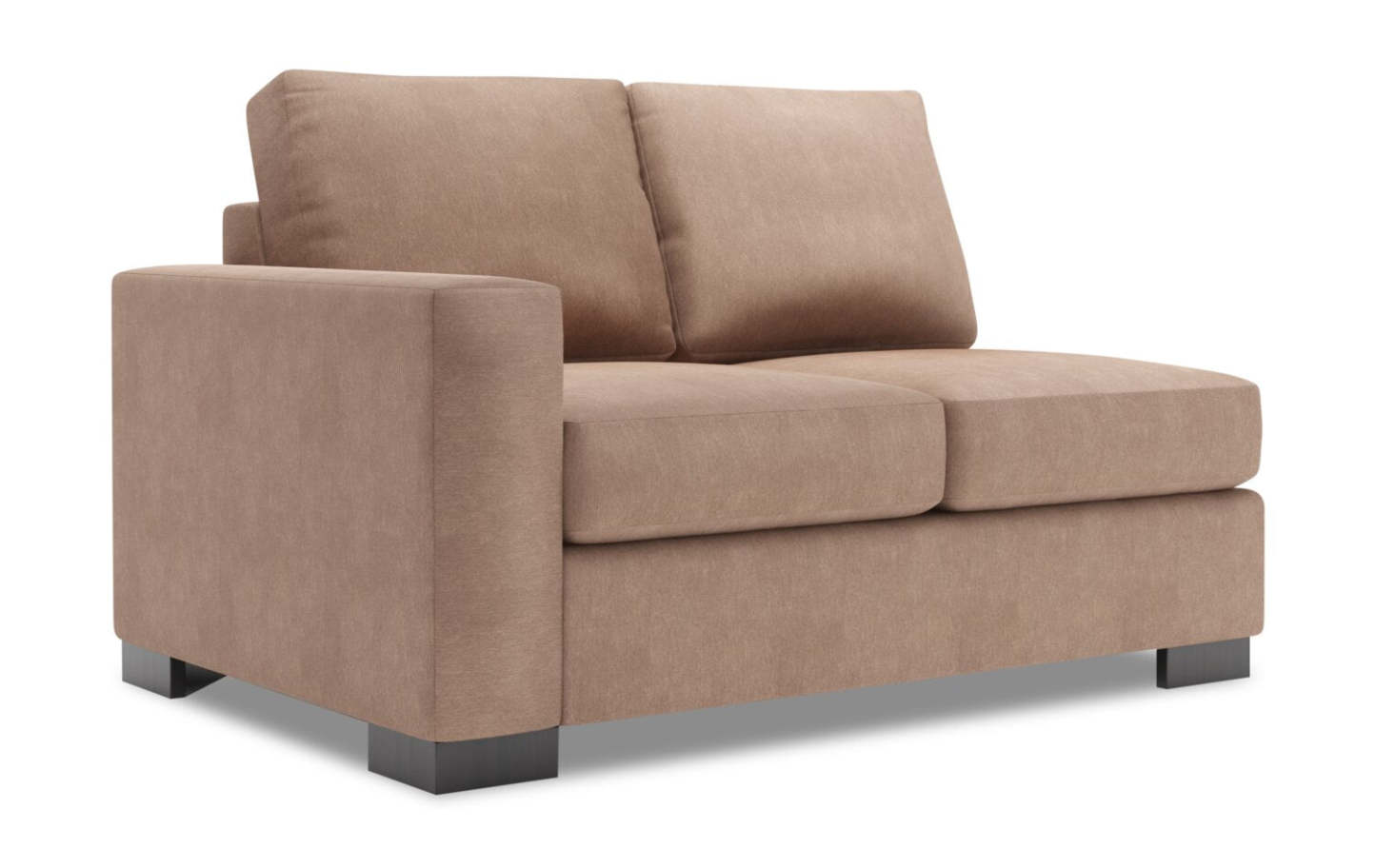 Sofa Lab Track LAF Loveseat - Pax Wicker | Causeuse de gauche Track de la collection Sofa Lab - Pax Wicker | TR233349